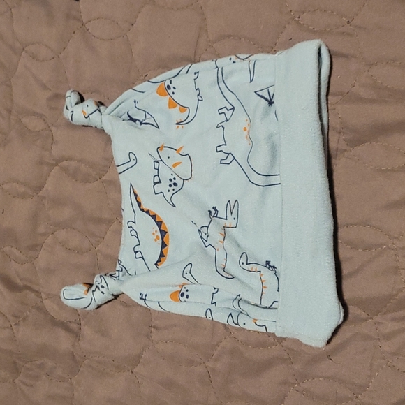 💎FREE💎 Teal baby dinosaur toque - Picture 1 of 2